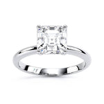 Load image into Gallery viewer, Asscher Lab Grown Lab Grown Diamond Solitaire Ring
