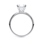 Asscher Lab Grown Lab Grown Diamond Solitaire Ring