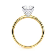Cushion Lab Grown Lab Grown Diamond Solitaire Ring