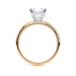 Load image into Gallery viewer, Asscher Lab Grown Lab Grown Diamond Solitaire Ring
