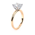 Load image into Gallery viewer, Cushion Lab Grown Lab Grown Diamond Solitaire Ring
